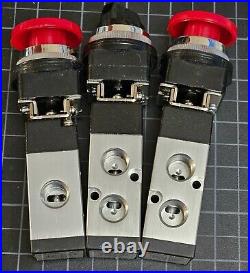 1 LOT IR ARO INGERSOLL-RAND M212LS-10-G and M252HS-10 AIR PNEUMATIC VALVES ESTOP