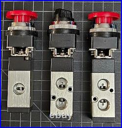 1 LOT IR ARO INGERSOLL-RAND M212LS-10-G and M252HS-10 AIR PNEUMATIC VALVES ESTOP