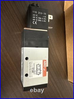 1 New OEM ARO M212SS-024-D Solenoid Air Control Valve 24VDC Ingersoll Rand
