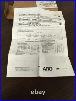 1 New OEM ARO M212SS-024-D Solenoid Air Control Valve 24VDC Ingersoll Rand