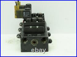 A239SS-120-A IR ARO Pneumatic Solenoid Air Control 2 Valve Manifold Block 1/2