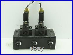 A239SS-120-A IR ARO Pneumatic Solenoid Air Control 2 Valve Manifold Block 1/2