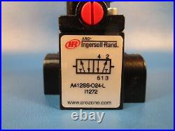 ARO A212SS-024-L, Ingersoll Rand Solenoid Air Control Valve, 4-Way/2-Position