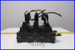 ARO A239SS-120-A Pneumatic Solenoid Air Control 3-Valve Manifold Block 120V