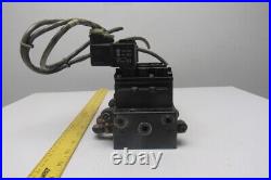 ARO A239SS-120-A Pneumatic Solenoid Air Control 3-Valve Manifold Block 120V