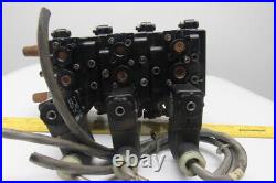 ARO A239SS-120-A Pneumatic Solenoid Air Control 3-Valve Manifold Block 120V