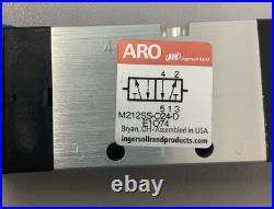 ARO Ingersoll-Rand M212SS-O24-D Solenoid Valve, 4-way, 2-Position, Spring (b615)
