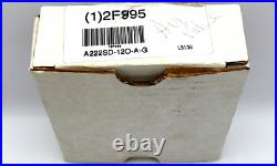 Aro A222SD-12O-A-G Solenoid Air Control Valve 1/4in 120Vac 2F995 (2-PACK) NEW