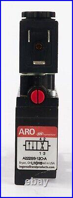 Aro Ingersoll-Rand Alpha Stacking Solenoid Operated Valve A222SS-120-A