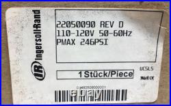 Genuine Ingersoll Rand 22050090 2-way Solenoid Valve 110/120V 246PSI (R28)