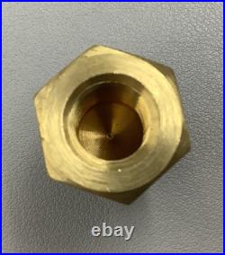 Genuine Ingersoll Rand 39418769 Brass 1/4NPT 0.0135 Outlet Orifice(B608)