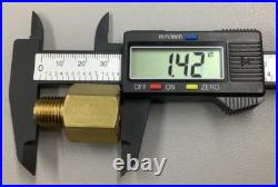Genuine Ingersoll Rand 39418769 Brass 1/4NPT 0.0135 Outlet Orifice(B608)