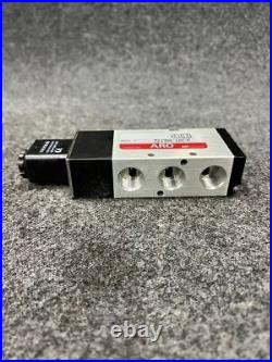 INGERSOLL-RAND ARO M213SS-120-A 4-Way 2 Position Solenoid Valve 3/8 NPT/120V