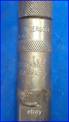 INGERSOLL RAND HIGH PRESSURE VALVE With SWIVEL EXTENSIONS MAX PSI 7500 PORT 3/8