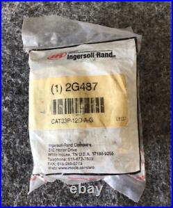 Ingersol-Rand CAT33P-120-A-G Solenoid Valve 120VAC 150PSI 1/8 2G487 New