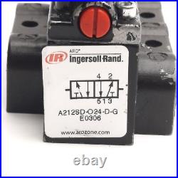 Ingersoll A212SD-024-D-G Pneumatic Valve 2-Pos 4-Way, Vac to 150 Psi, 24VDC Coil