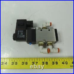 Ingersoll M212SS-O24-D-G0276 Pneumatic Solenoid Valve 150PSI 24VDC Coil 1/4 NPT