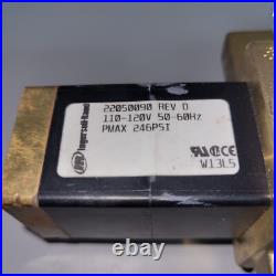 Ingersoll Rand 2-way Solenoid Valve 2205009, 246 PSI, 110/120V, 50-60HZ (B604) Ingersoll Rand 2-way Solenoid Valve 2205009, 246 PSI, 110/120V, 50-60HZ (B604)