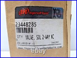 Ingersoll Rand 23448285 2 Way NC Solenoid Valve 6.3W 110VAC50Hz 120VAC60Hz