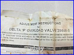Ingersoll Rand 28446-s Delta'p' Overload Valve