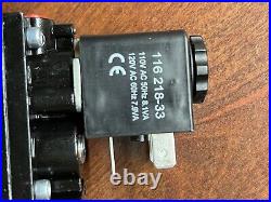 Ingersoll Rand 2F985 Air Control Solenoid Valve 4-Way/2-Pos, 120VAC, 1/4NPT