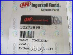 Ingersoll Rand 32273898 Complete-20ga Valve New In Box