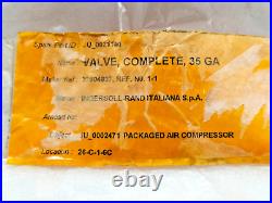 Ingersoll Rand 37004827 Valve Complete 35 Ga