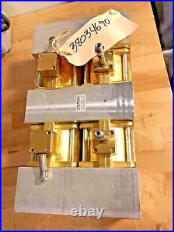 Ingersoll Rand 38034690 4-way Inlet Block Valve Body 1-1/2 Npt Pneumatic V1-V4