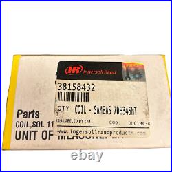 Ingersoll Rand 38158432 110/120V 50/60Hz 10W OEM Solenoid (7DE345Nt) Valve