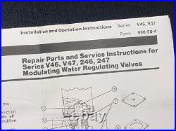 Ingersoll-Rand 39122577 D07 KIT Modulating Water Regulating Valve Renewal Kit