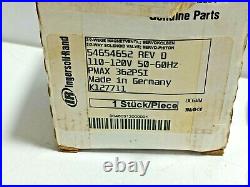 Ingersoll Rand 54654652 Rev D 2/2 Way Solenoid Valve 110-120V 50-60Hz Pmax362PSI