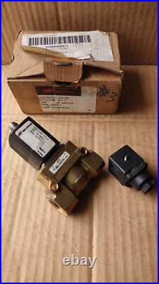 Ingersoll Rand 92933100 2/2Way Solenoid Valve Servo Piston 48V 50/60Hz 8W