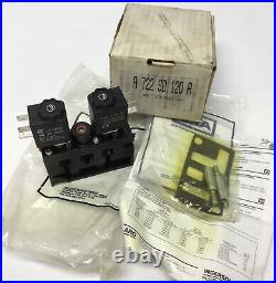 Ingersoll Rand A722SD-120-A Solenoid Air Control Valve 3-Position, 120VAC Coils