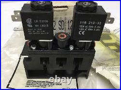 Ingersoll Rand A722SD-120-A Solenoid Air Control Valve 3-Position, 120VAC Coils