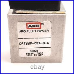 Ingersoll Rand ARO CAT66P-024-D-G Solenoid Valve, 2-Position 3-Port, 24VDC