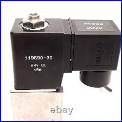 Ingersoll Rand ARO CAT66P-024-D-G Solenoid Valve, 2-Position 3-Port, 24VDC