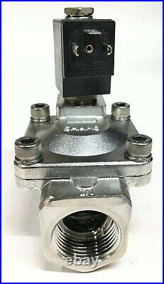 Ingersoll Rand ARO TS08HV-024-D Solenoid Valve 24VDC-Coil 304SS 2-WAY 1NPT NC