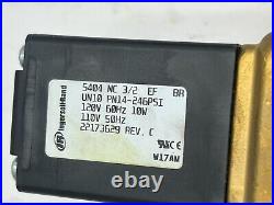 Ingersoll Rand Air Compressor Oil Cut Solenoid Valve 22173629 120V 60Hz 10W