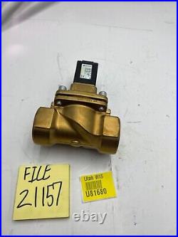 Ingersoll Rand Air Compressor Oil Cut Solenoid Valve 22173629 120V 60Hz 10W