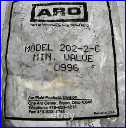 Ingersoll Rand Aro 202-2-c Pneumatic Mini-valve Compressed Air 115-150psi Frshp