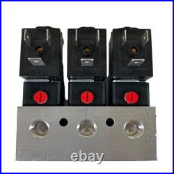 Ingersoll Rand CAT03B-024-D 24V 2 Positions Manifold Stacking Solenoid Valve