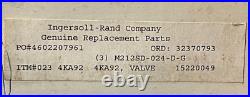 Ingersoll Rand Co. Solnoid Air Control Valve 4ka92 24vdc