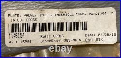 Ingersoll Rand Inlet Valve Plate 7 OD Brass A67C1WSS 1146154