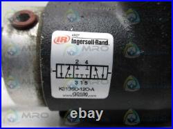 Ingersoll Rand K313sd-12o-a Solenoid Air Control Valve Used