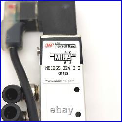 Ingersoll Rand M812SS-024-D-G 4-Way 2-Position Solenoid Valve 1/8NPT, 24VDC