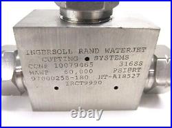 Ingersoll Rand Waterjet Cutting Valve, Irct9990