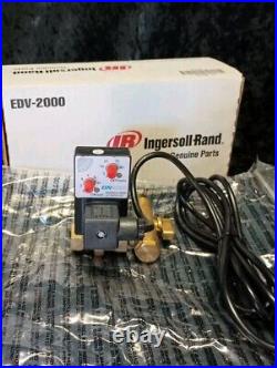 NEW In Box Ingersoll Rand EDV-2000 Electronic Drain Valve 250 psi 24.240V