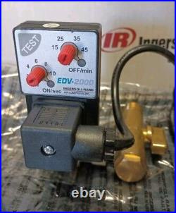 NEW In Box Ingersoll Rand EDV-2000 Electronic Drain Valve 250 psi 24.240V