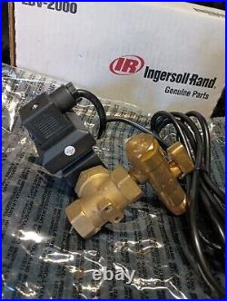 NEW In Box Ingersoll Rand EDV-2000 Electronic Drain Valve 250 psi 24.240V