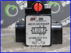 NEW Ingersoll Rand ARO Fluid Power A212SS-OOO-N-G Solenoid Air Valve